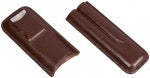 The Carry — 2-Cigar Leather Case with Cutter (Brown)
