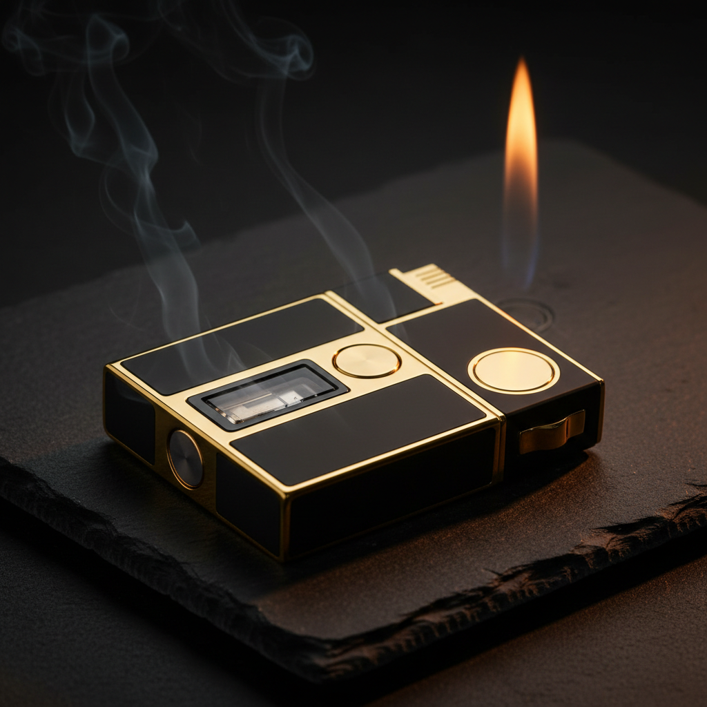 The Dual 2-in-1 Torch Lighter with Built-In Punch by Legacy Cigar Lounge